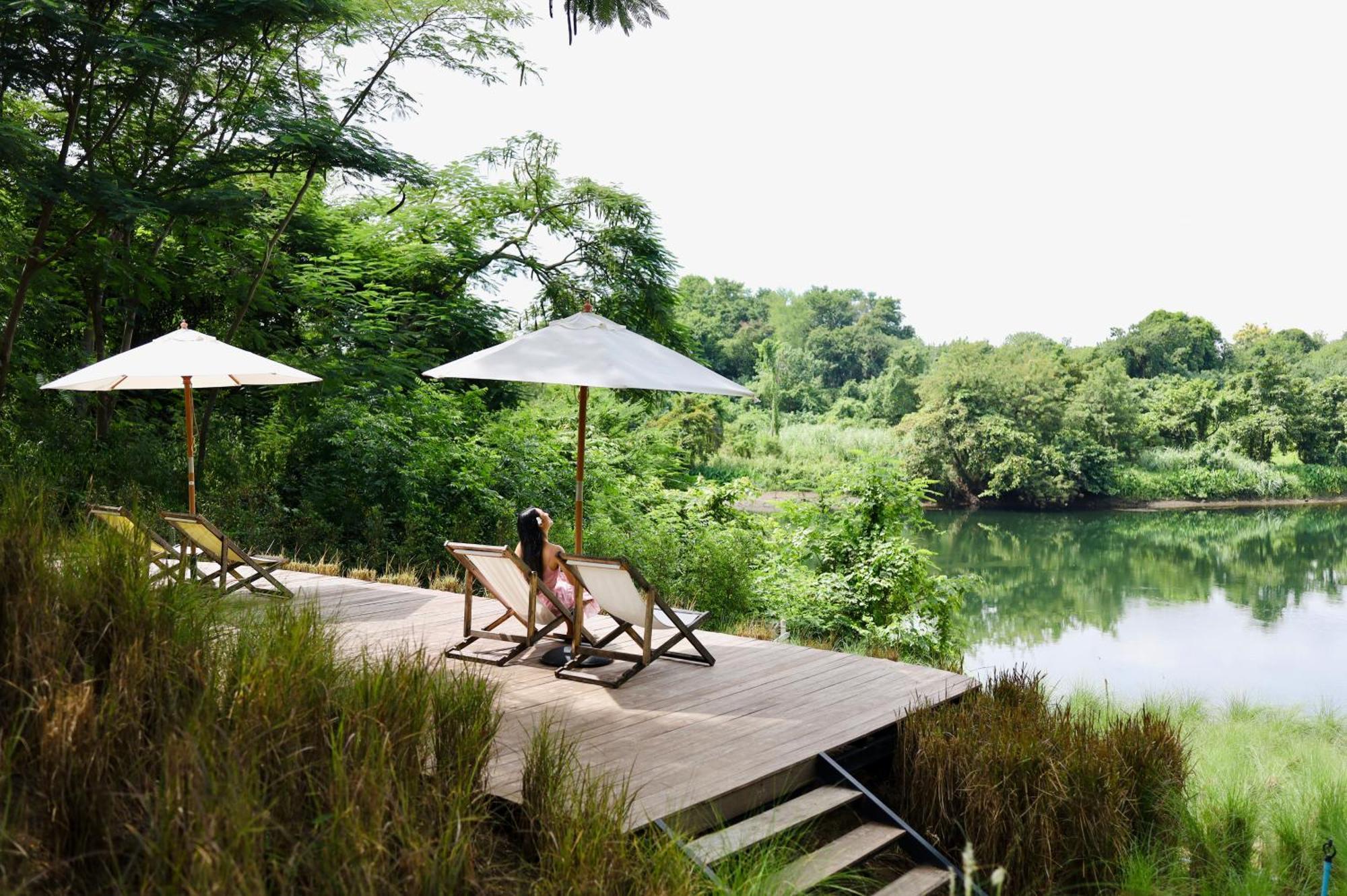 Rakmak Kan Resort & Cafe Kanchanaburi Exterior photo